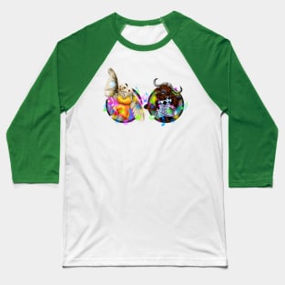 Hen Stacy and Mary-Jane Waterbuffalo Baseball T-Shirt